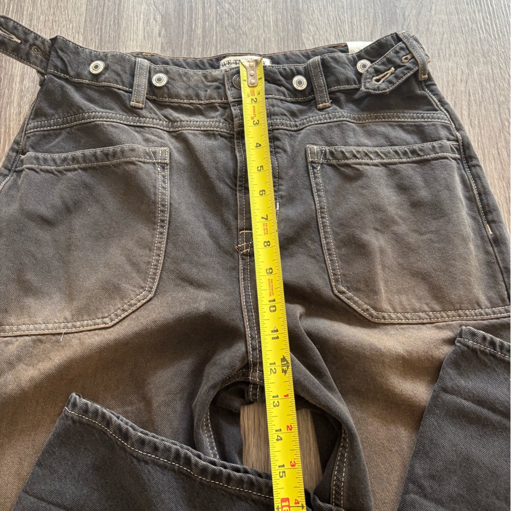 NEW! Free People The Palmer cuffed jeans - Picture 8 of 12